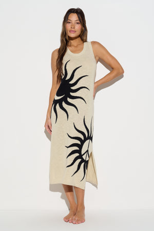 Lucy Knit Tank Midi Dress