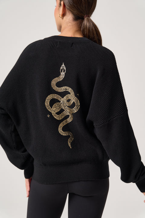 Astral Snake Lyric Sweater