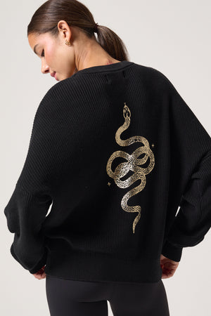 Astral Snake Lyric Sweater