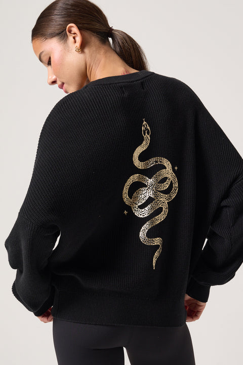 Astral Snake Lyric Sweater