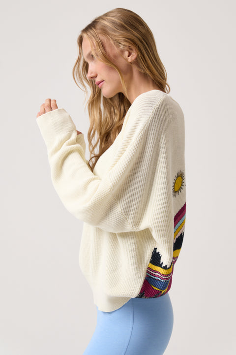 Sol Peaks Lyric Sweater
