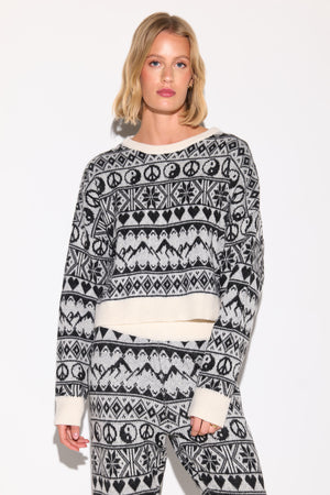 Icon Fairisle Diamond Sweater