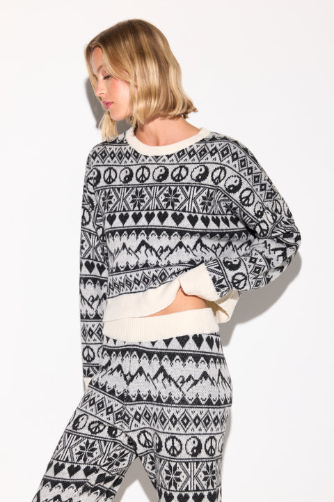 Icon Fairisle Diamond Sweater