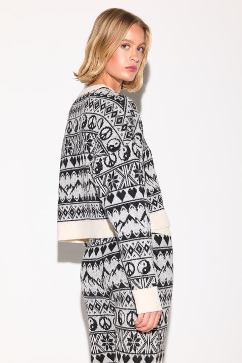 Icon Fairisle Diamond Sweater