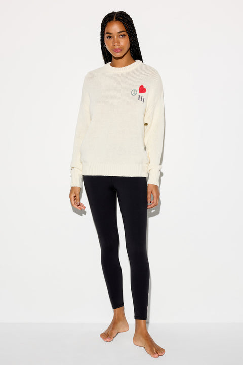 Power Of Love Mantra Sweater