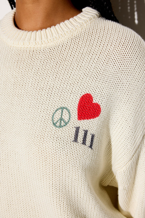 Power Of Love Mantra Sweater