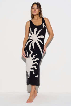 Yasmin Knit Tank Midi Dress