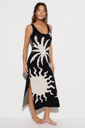 Yasmin Knit Tank Midi Dress