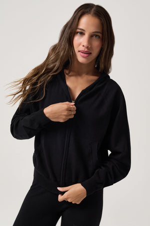 LuxeKnit Shiloh Zip Hoodie