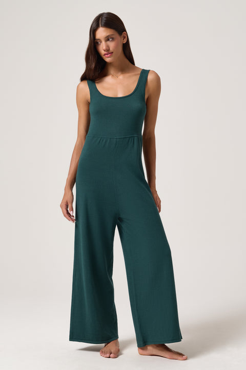 Luxe Dream Knit Boho Jumpsuit