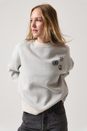 Cosmic Vibes Banks Sweater