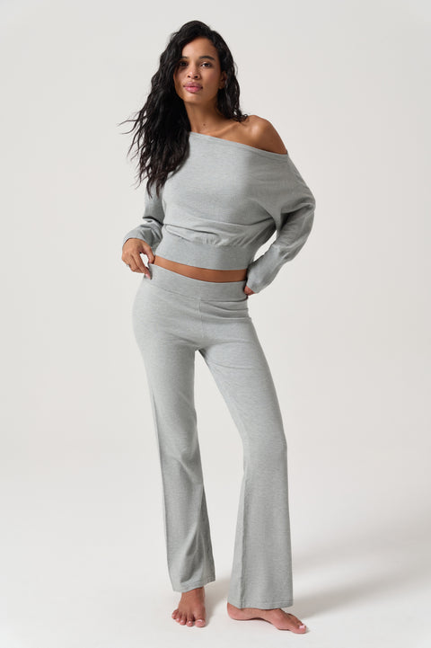 LuxeKnit Jules Off The Shoulder Sweater