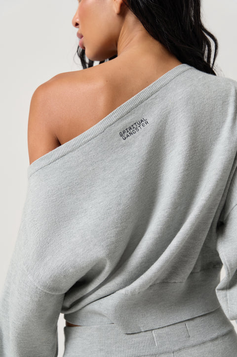 LuxeKnit Jules Off The Shoulder Sweater