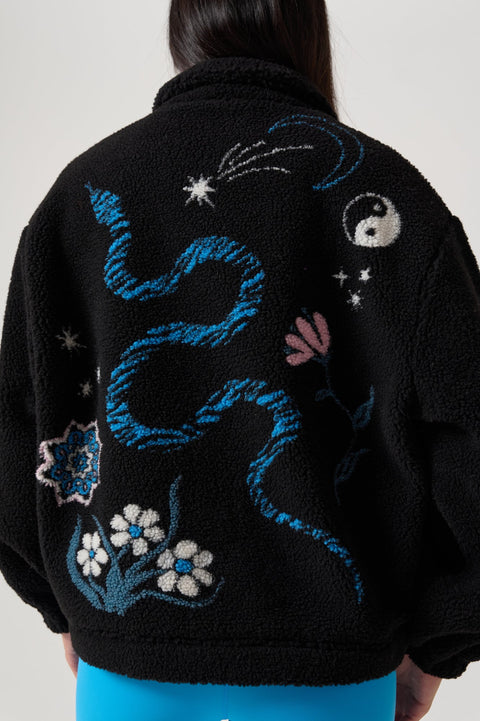 Night Life Addison Sherpa Jacket