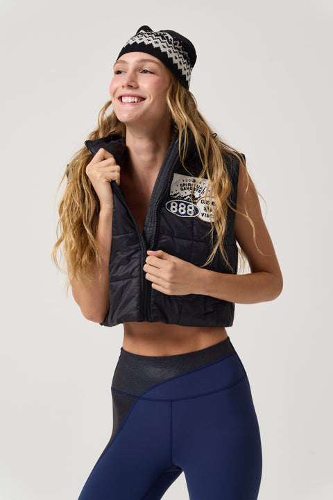 Cosmic Patch Club Stella Puffer Vest