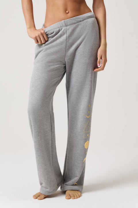 Sacred Phases Elise Straight Leg Sweatpant