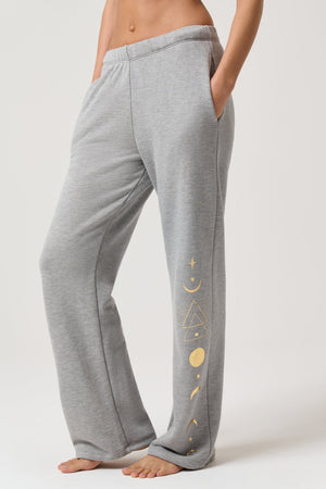 Sacred Phases Elise Straight Leg Sweatpant