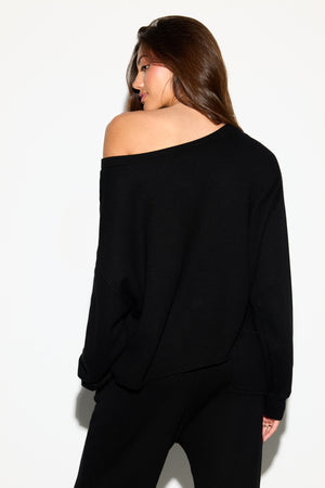 Bella Off Shoulder Sweatshirt
