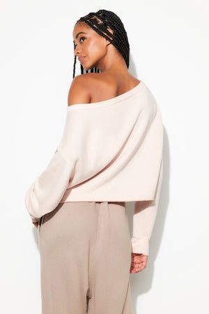 Bella Off Shoulder Sweatshirt