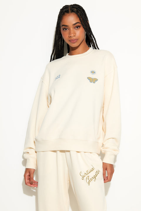 222 Butterfly La Brea Crew Sweatshirt