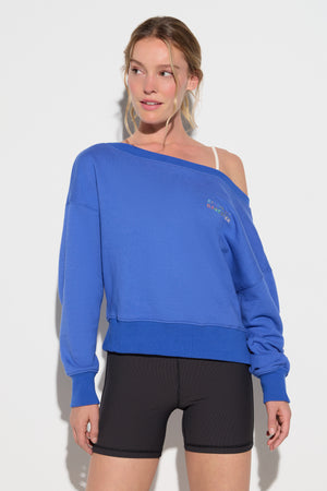 SG La Vida Off Shoulder Sweatshirt