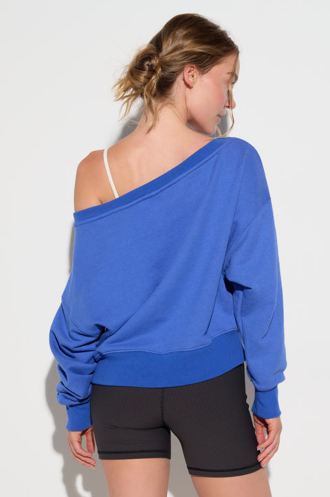 SG La Vida Off Shoulder Sweatshirt