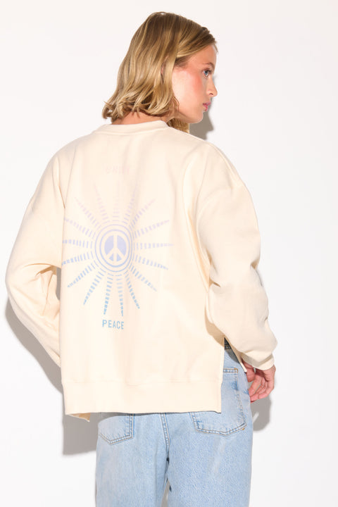 Emit Peace Bex High-Low Crew