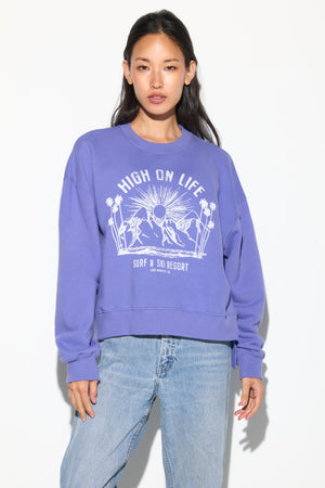 Surf & Ski Bex High-Low Crew