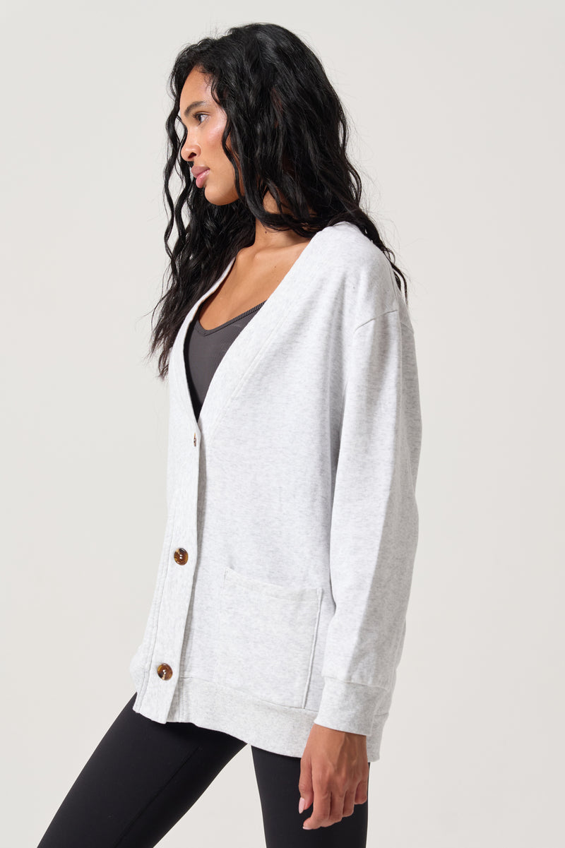 Woodley Fleece Cardigan