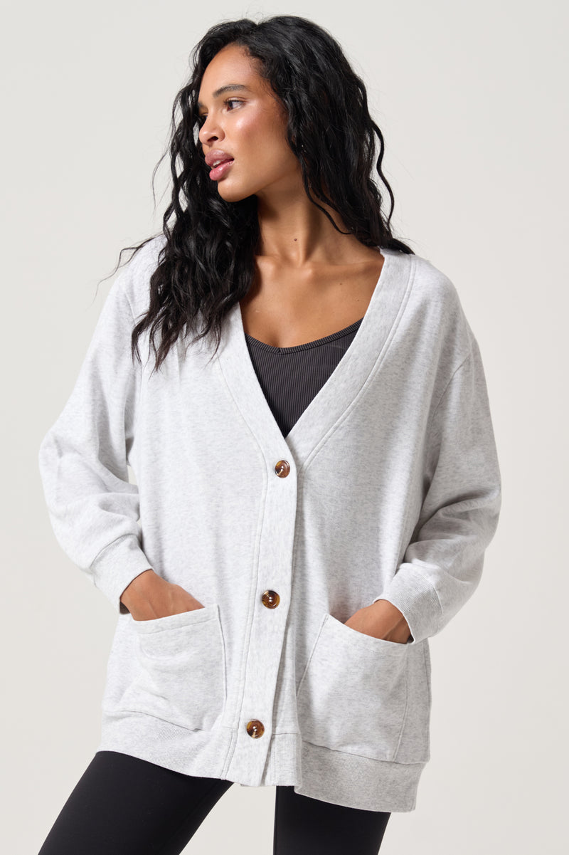 Woodley Fleece Cardigan