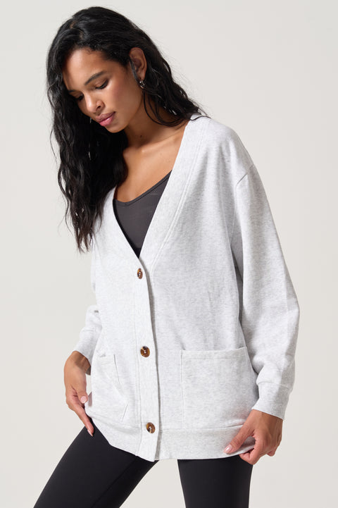 Woodley Fleece Cardigan