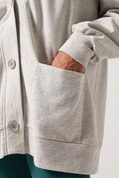 Woodley Fleece Cardigan