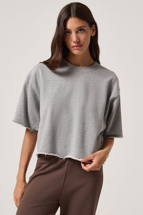 Mystic Emersyn Short Sleeve Sweatshirt