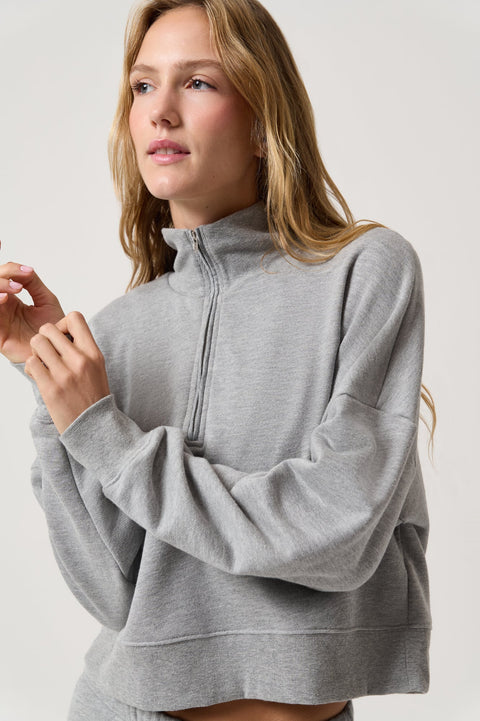 Sacred Phases Riley Half Zip Sweatshirt
