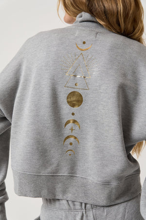 Sacred Phases Riley Half Zip Sweatshirt