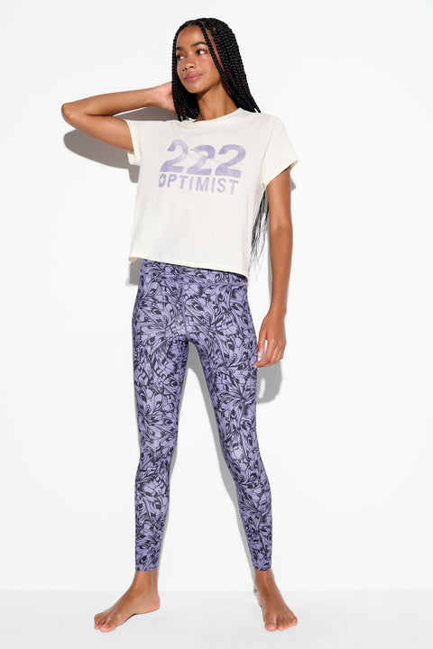 222 Optimist Lila Tee