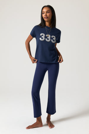 333 Lila Short Sleeve Tee