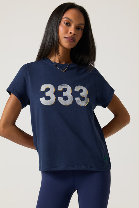 333 Lila Short Sleeve Tee