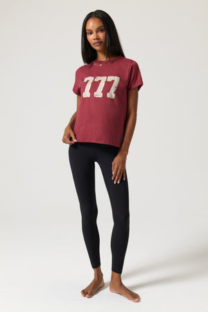 777 Lila Short Sleeve Tee
