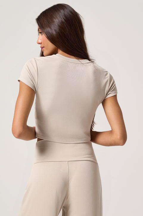 Zen Rib Noa Crop Tee