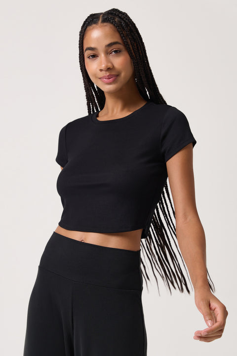 Zen Rib Noa Crop Tee
