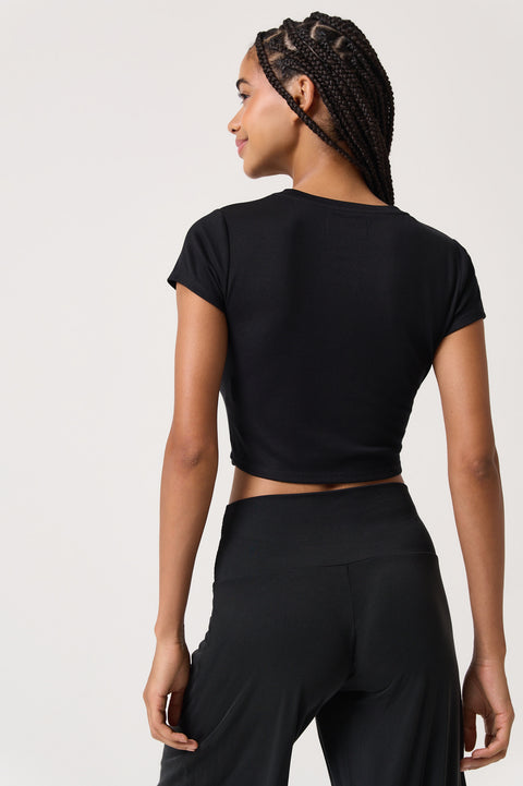 Zen Rib Noa Crop Tee