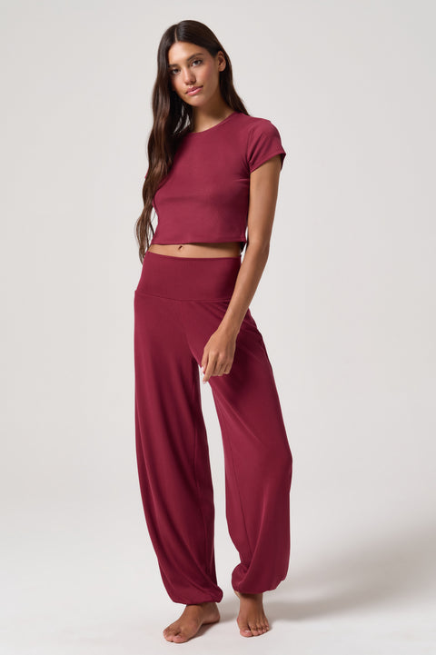 Zen Rib Noa Crop Tee