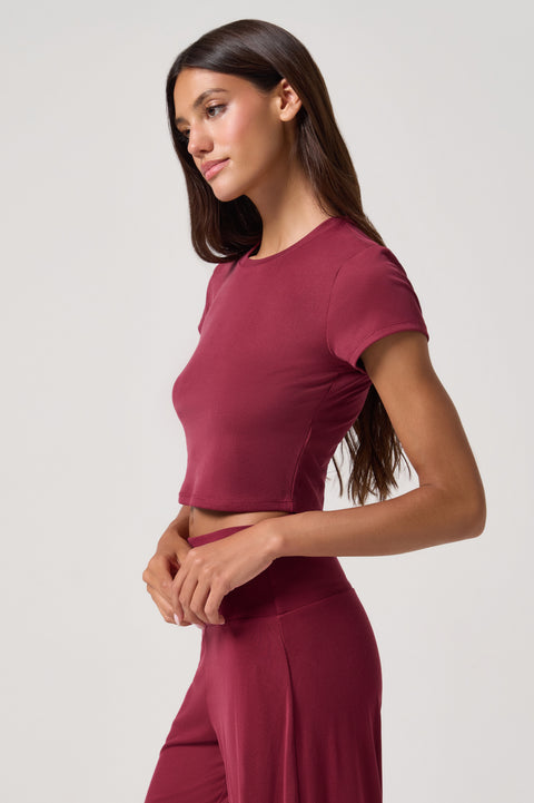 Zen Rib Noa Crop Tee