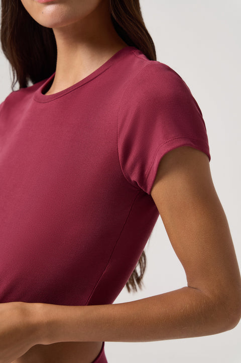 Zen Rib Noa Crop Tee