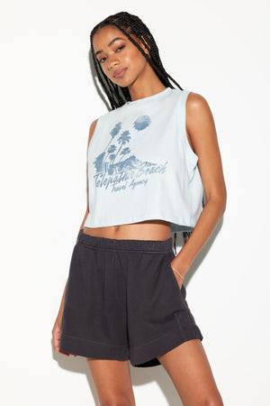 Telepathic Crawford Crop Tank