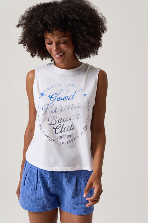 Good Karma Vibe Cotton Tank