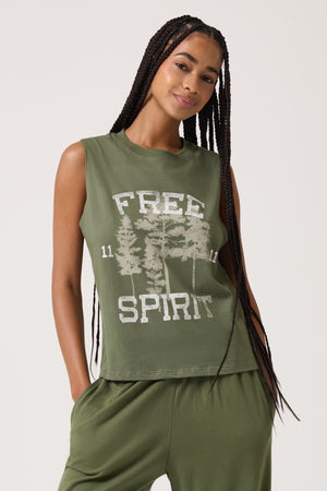 Free Spirit Vibe Cotton Tank