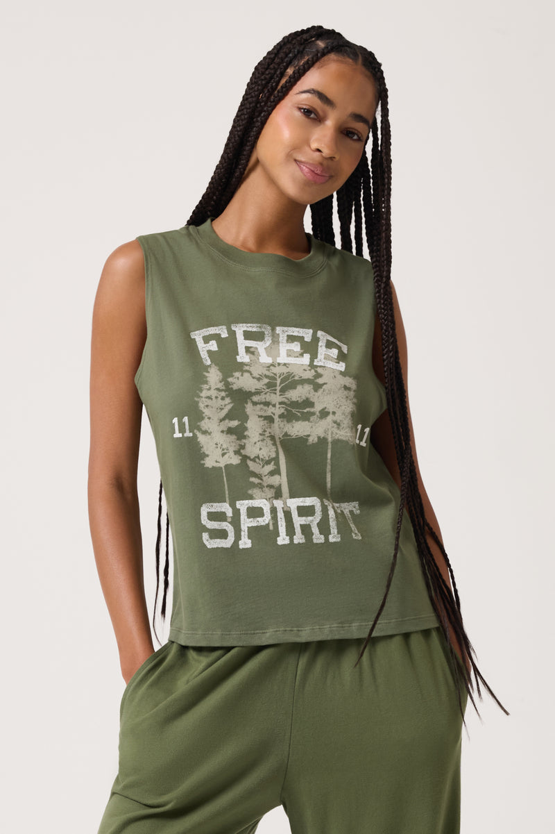 Free Spirit Vibe Cotton Tank
