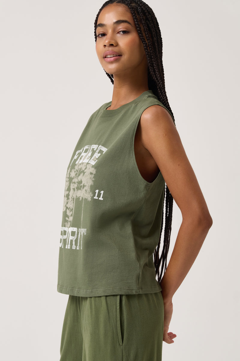 Free Spirit Vibe Cotton Tank